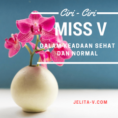 ciri-ciri miss v dalam keadaan sehat dan normal